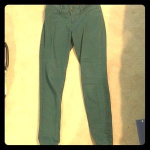 Dark Green Jeans
